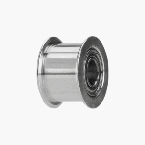Polea de acero inoxidable tipo Idler para impresora 3D Bambu Lab X1/P1, con diseño preciso para el sistema de extrusión.