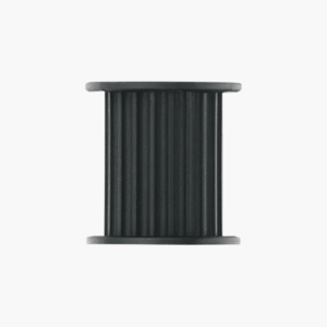 Polea dentada tipo driver para impresoras 3D Bambu Lab X1 y P1, diseñada para el sistema de transmisión de correas.