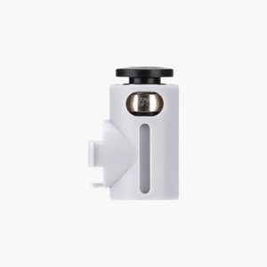 Conector de tubo PTFE para impresora 3D Bambu Lab A1 Mini en color blanco, accesorio de repuesto.