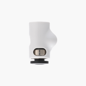 Conector de tubo PTFE para impresora Bambu Lab A1, accesorio de repuesto blanco con seguro magnético.