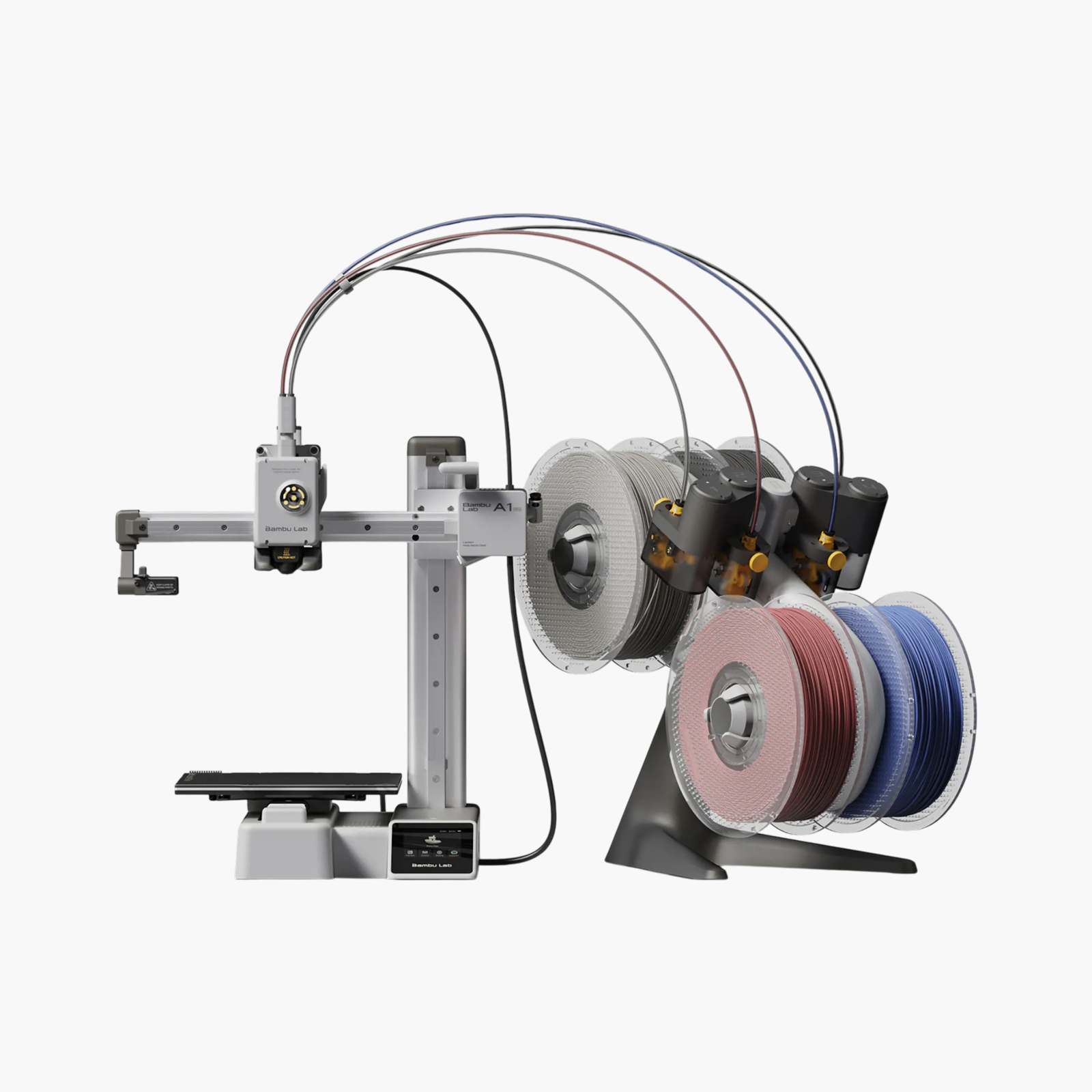 Impresora 3D Bambu Lab A1 Mini con AMS Combo y filamento multicolor en Radlab Ecuador