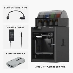 Bambu Lab P1S Combo (AMS 2 Pro/Hub)