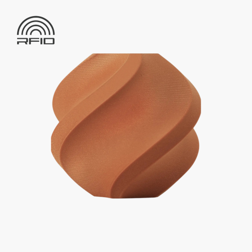 Rollo de filamento de 1 Kg de PLA Madera Clay Brown Bambu Lab